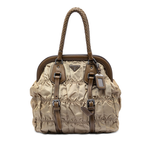 Tessuto Gaufre Frame Tote - Image 1