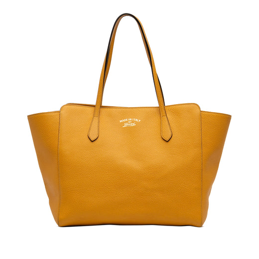 Medium Leather Swing Tote - Image 1