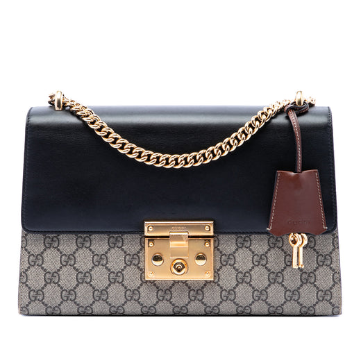 Medium GG Supreme Padlock Shoulder Bag - Image 1