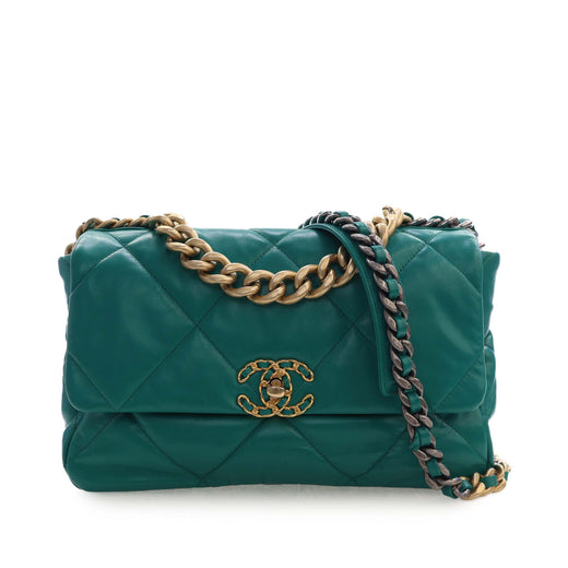 Large Lambskin 19 Flap - Image 1