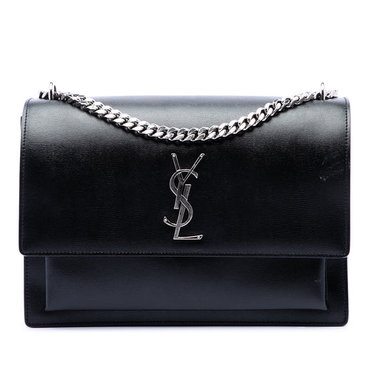 Large Calfskin Monogram Sunset Crossbody - Image 1