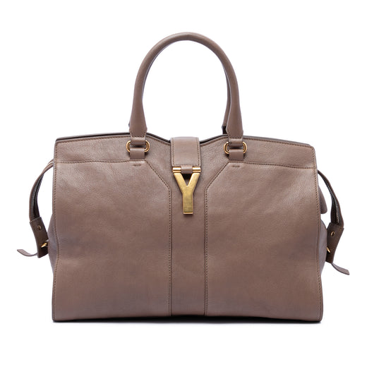 Medium Leather Cabas Chyc Satchel - Image 1