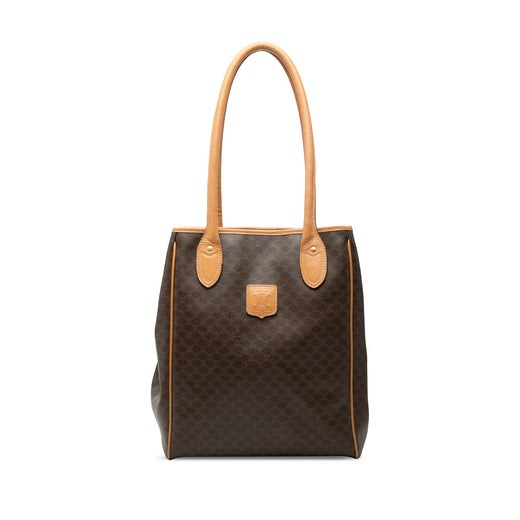 Macadam Coated Canvas Tote - Image 1