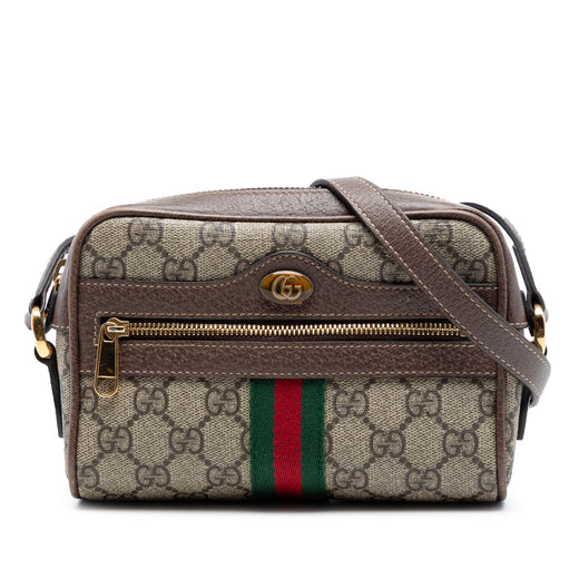 Mini GG Supreme Web Ophidia Crossbody - Image 1