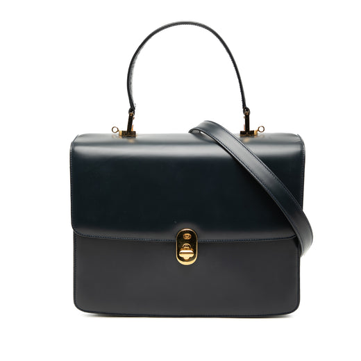 Calfskin Turnlock Sideline Handbag - Image 1