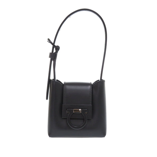 Leather Gancini Trifoglio Handbag - Image 1
