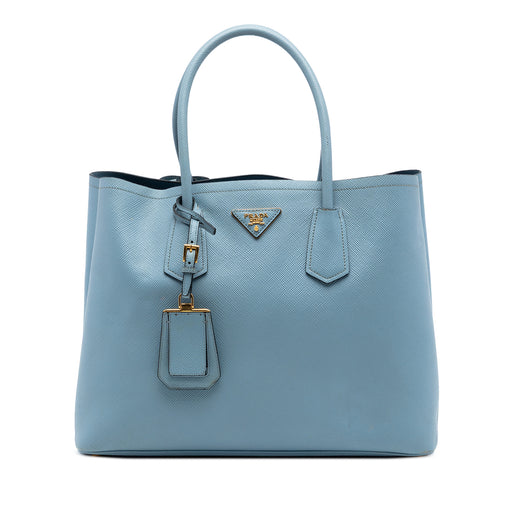 Large Saffiano Cuir Double Satchel - Image 1
