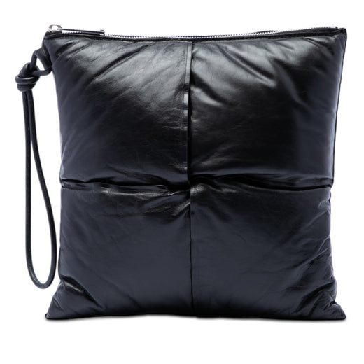 Nappa Intrecciato Padded Square Wristlet Pouch - Image 1
