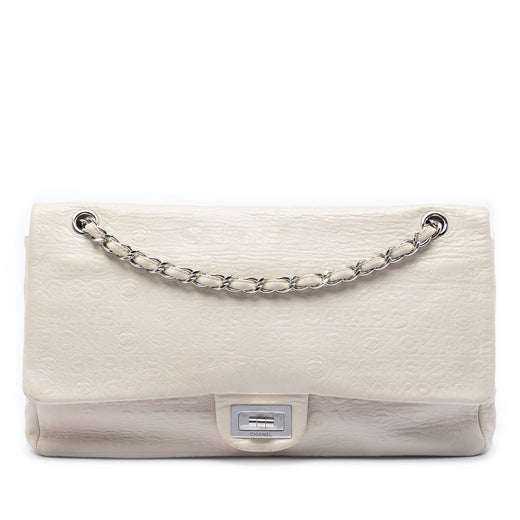 Maxi Embossed Calfskin 31 Rue Cambon Reissue 2.55 Double Flap - Image 1