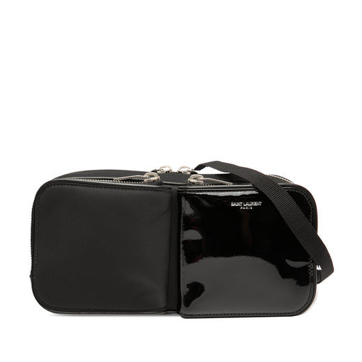 Nylon and Patent Crossbody - Image 1