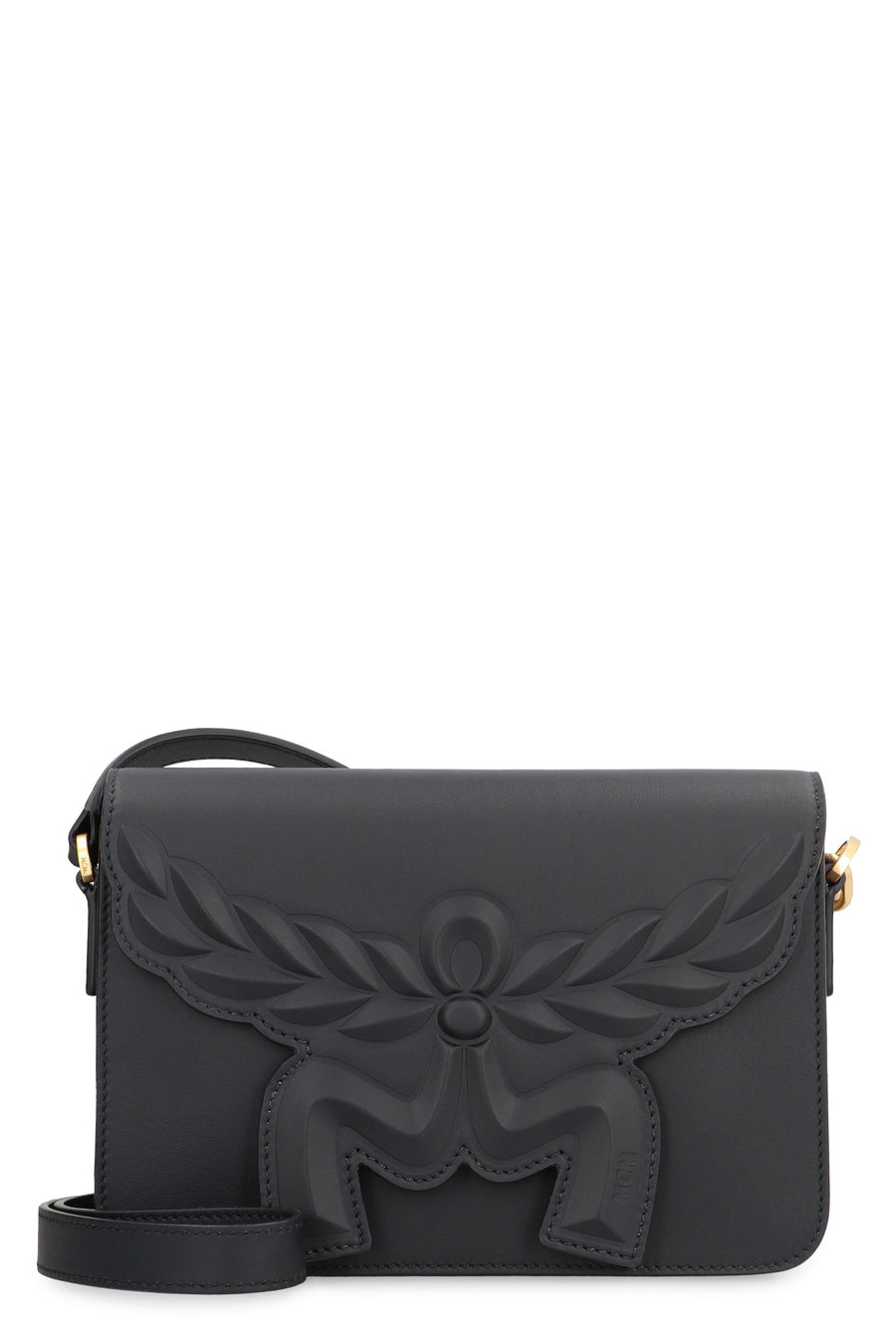 Mcm Himmel Crossbody Bag — Black Calfskin