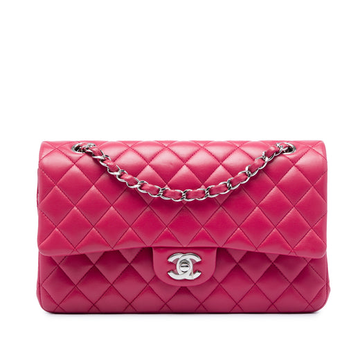 Medium Classic Lambskin Double Flap - Image 1