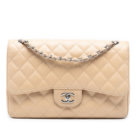 Jumbo Classic Caviar Double Flap - Image 1