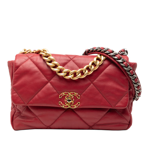 Large Lambskin 19 Flap - Image 1