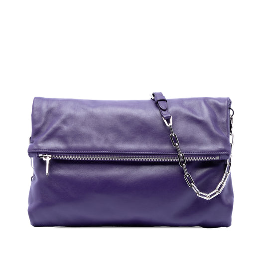 Soft Calf Fold Over Shoulder Bag - Image 1