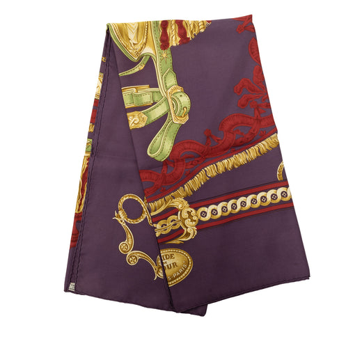 Bride de Cour Silk Scarf 90 - Image 1