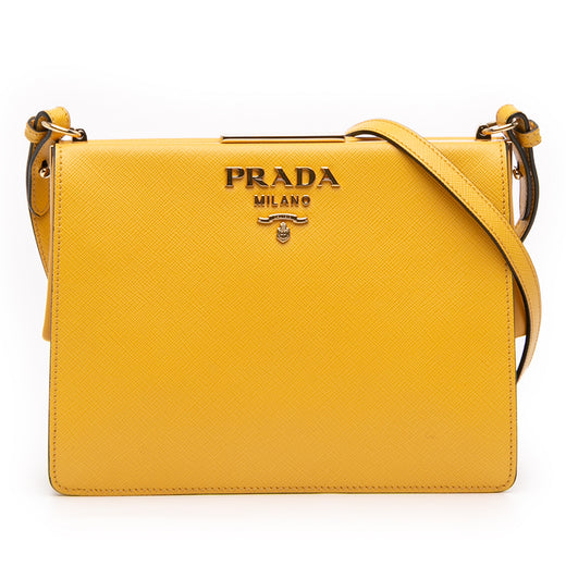 Saffiano City Light Frame Crossbody - Image 1