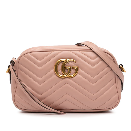 Small GG Marmont Matelasse Leather Crossbody - Image 1