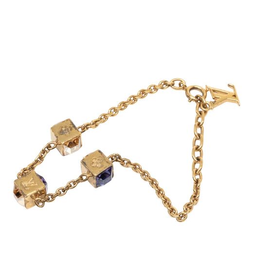 Gold Plated Strass Gamble Bracelet - Image 1