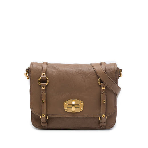 Cervo Deerskin East West Pattina Crossbody - Image 1