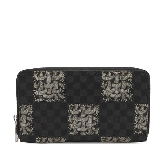 Christopher Nemeth Damier Graphite Zippy Organizer Wallet - Image 1