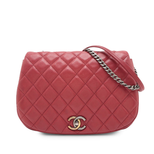 Medium Quilted Caviar Casual Pocket Flap - Image 1