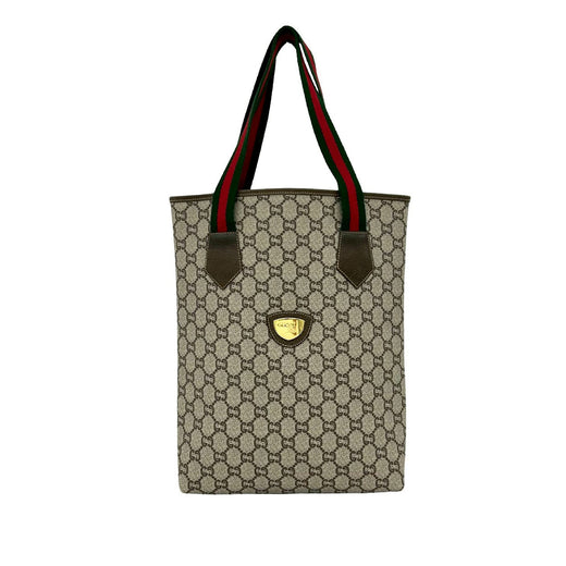 GG Supreme Plus Sherry Line Web Tote - Image 1