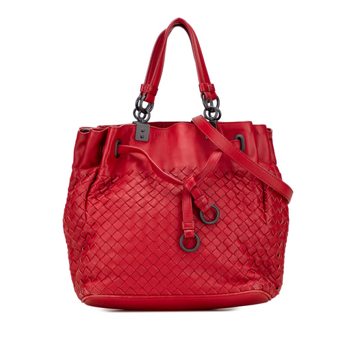 Nappa Intrecciato Bucket Bag - Image 1