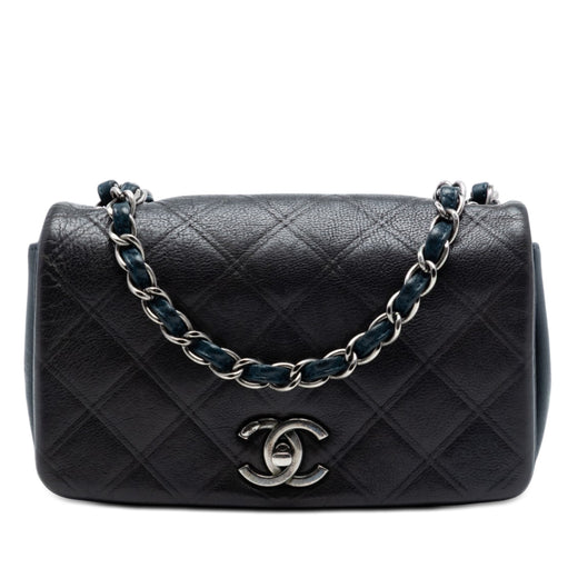 Small Diamond Embossed Calfskin New Chic Flap - Image 1