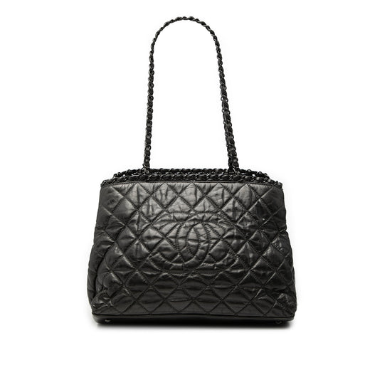 Small Quilted Calfskin Chain Me Tote - Image 1