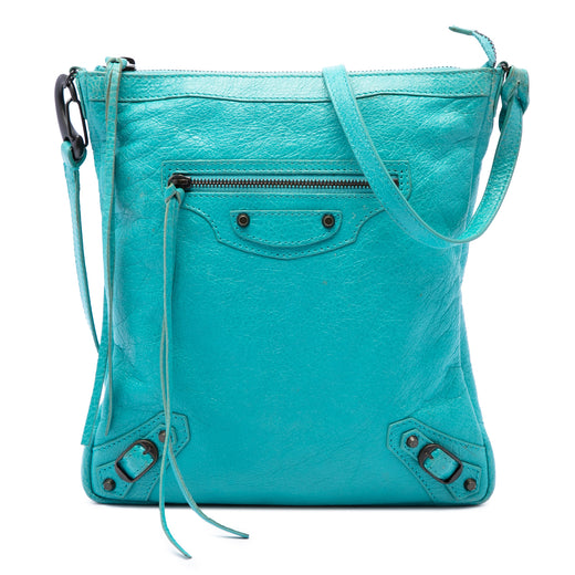 Lambskin Motocross Classic Flat Crossbody - Image 1