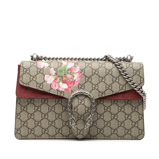 Medium GG Supreme Blooms Dionysus Shoulder Bag - Image 1