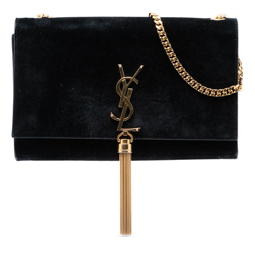 Medium Suede Monogram Kate Tassel Crossbody - Image 1
