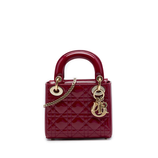 Mini Patent Cannage Lady Dior - Image 1