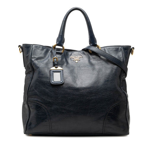 Vitello Shine Open Convertible Tote - Image 1