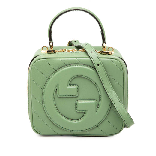 Matelasse Calfskin Blondie Top Handle Satchel - Image 1
