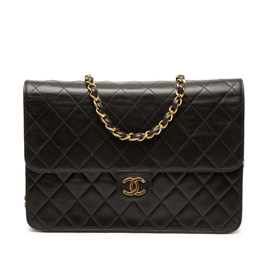 Medium CC Quilted Lambskin Single Flap - Image 1