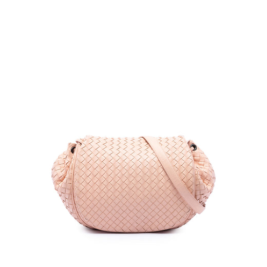 Nappa Intrecciato Flap Crossbody - Image 1