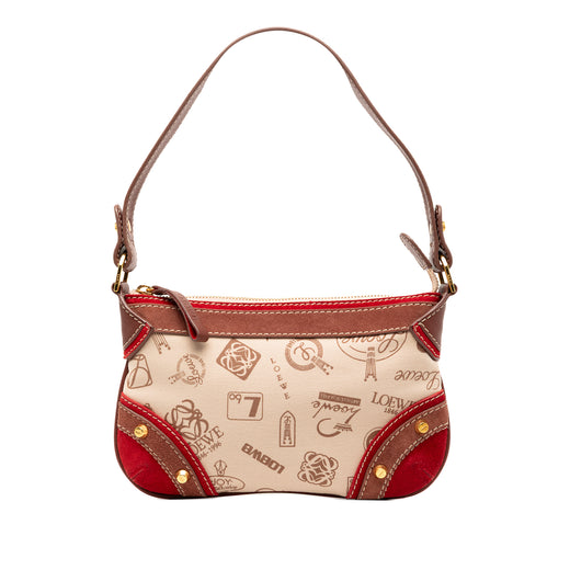 160th Anniversary Suede Trimmed Canvas Shoulder Bag - Image 1
