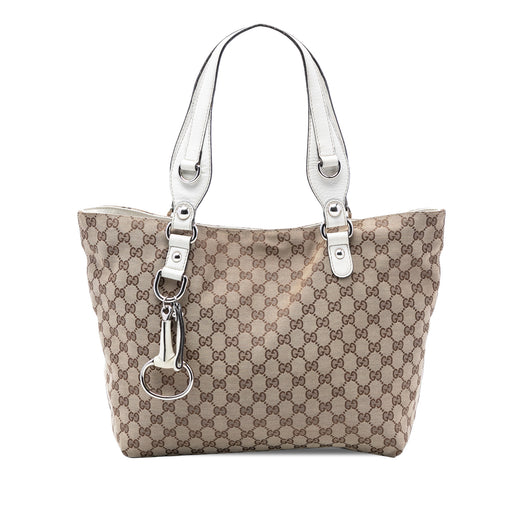 GG Canvas Icon Bit Tote - Image 1