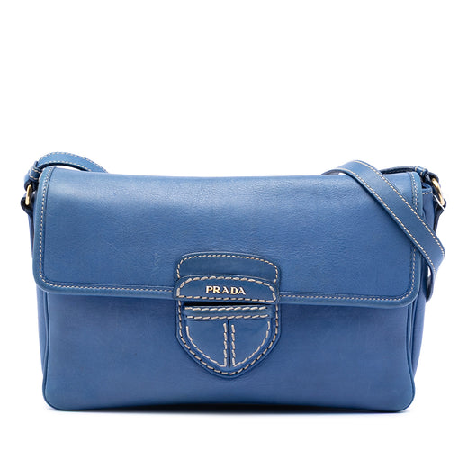 City Calf Pattina Crossbody - Image 1