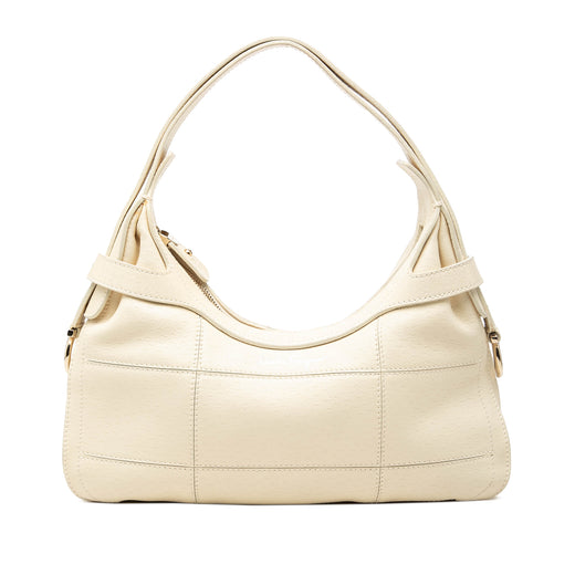 Leather Gancini Handbag - Image 1