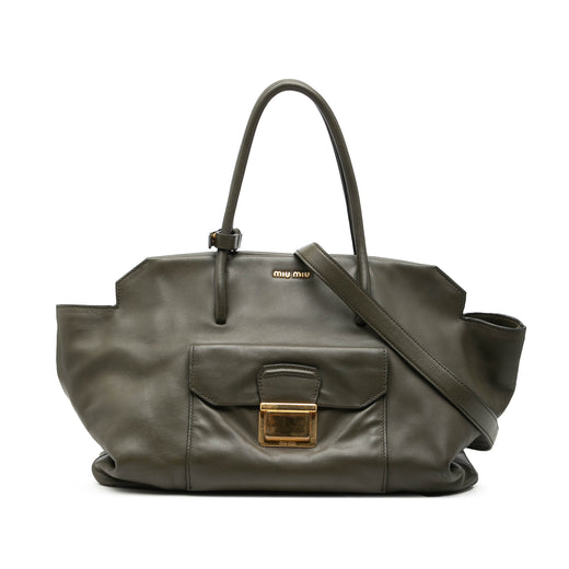 Vitello Soft Front Pocket Satchel - Image 1