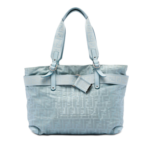 Zucca Nylon Zip Code Tote - Image 1