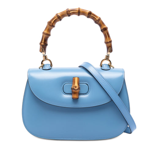 Small Calfskin 1947 Bamboo Top Handle Bag - Image 1