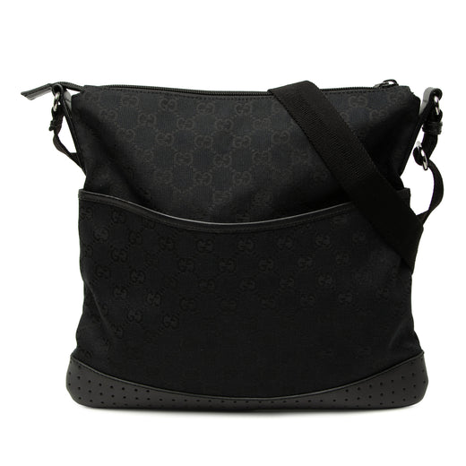 GG Canvas Perforated Crossbody - Image 1