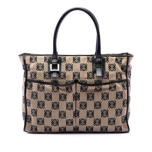 Anagram Canvas Repeat Tote - Image 1