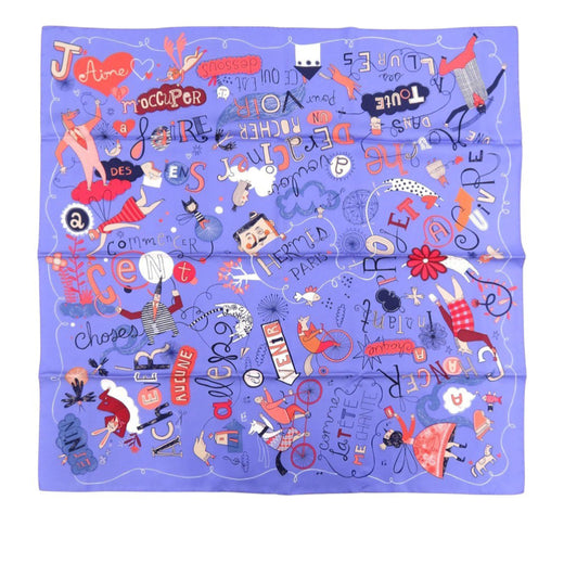 Les Confessions Silk Scarf 90 - Image 1