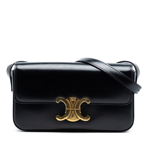 Shiny Calfskin Claude Shoulder Bag - Image 1