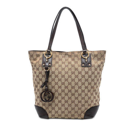 GG Canvas GG Charm Tote - Image 1